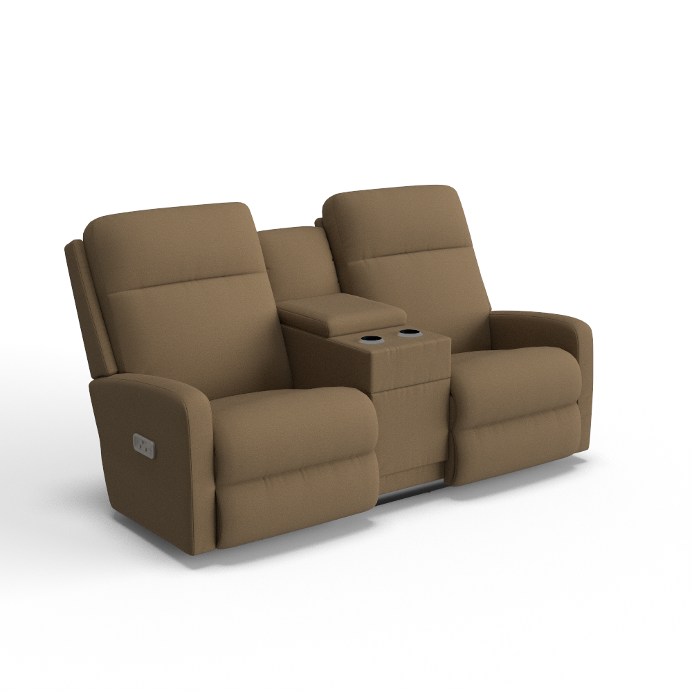 Finley Power Wall Reclining Loveseat w/ Headrest & Console